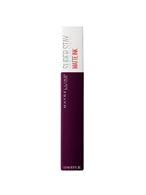 Maybelline New York Super Stay Matte Ink Likit Mat Ruj - 45 Escapist -  Koyu Mürdüm