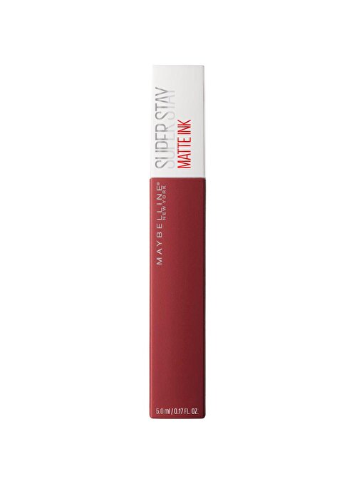 Maybelline New York Super Stay Matte Ink Likit Mat Ruj - 50 Voyager - Bordo