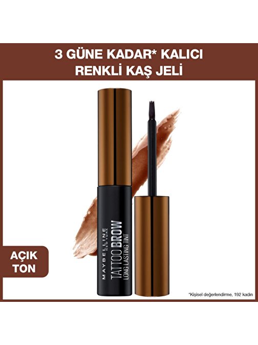 Maybelline New York Tattoo Brow Geçici Kaş Dövmesi - Açık Ton