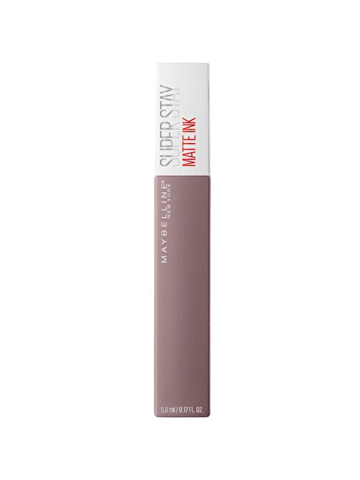 Maybelline New York Super Stay Matte Ink Unnude Likit Mat Ruj - 90 Huntress - Gri