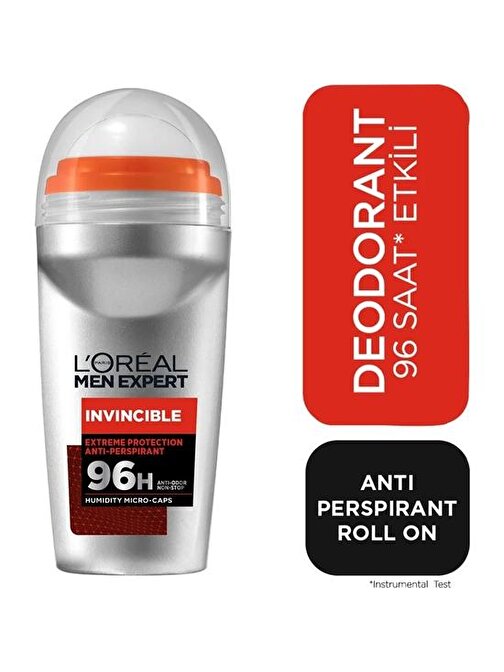 L'Oréal Paris Men Expert Invıncıble Antı-Perspırant Roll On 50ml