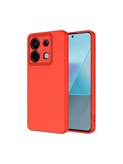 Xiaomi Redmi Note 13 Pro 5G Uyumlu ZORE  Mara Lansman Kılıf-Kırmızı