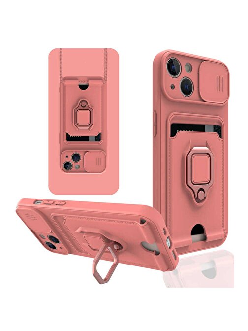 iPhone 13 Uyumlu  Pelit Kılıf-Pembe