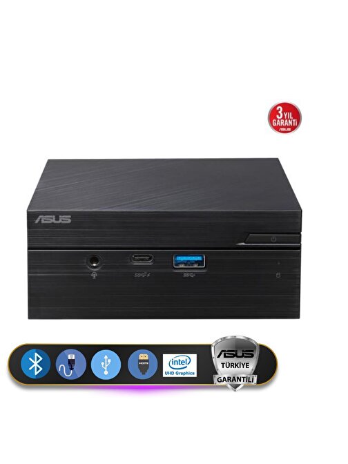 Asus Pentium Silver N6000 4GB 1TB M.2 SSD PN41-BBP131MVS1 ATL4 FreeDOS Barebone Mini PC