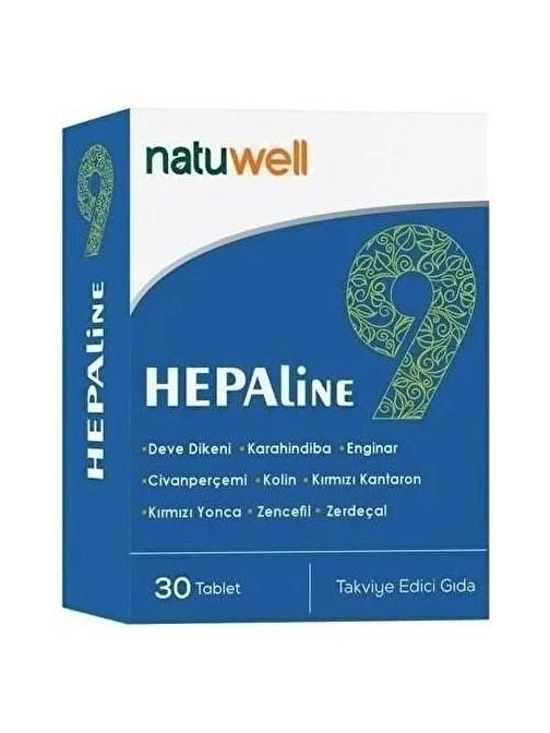 Natuwell Hepaline 30 Tablet