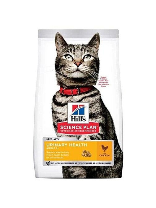 Hills Urinary İdrar Yolu Destekleyici Tavuklu Yetişkin Kedi Maması 1,5 Kg