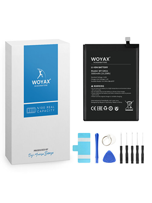 Woyax by Deji General Mobile GM21 Batarya
