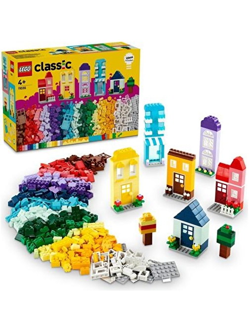 LEGO Classic 11035 Yaratıcı Evler (850 Parça)