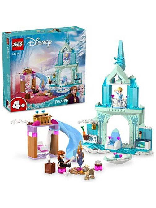 LEGO Disney 43238 Frozen Elsa nın Karlar Ülkesi Şatosu  (163 Parça)