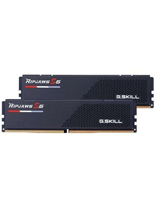 Gskill Ripjaws S5 Siyah 64GB (2x32GB) DDR5 5600Mhz DUAL F5-5600J2834F32GX2-RS5K