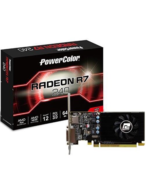 PowerColor Radeon R7 240 2GB 64BIT GDDR5