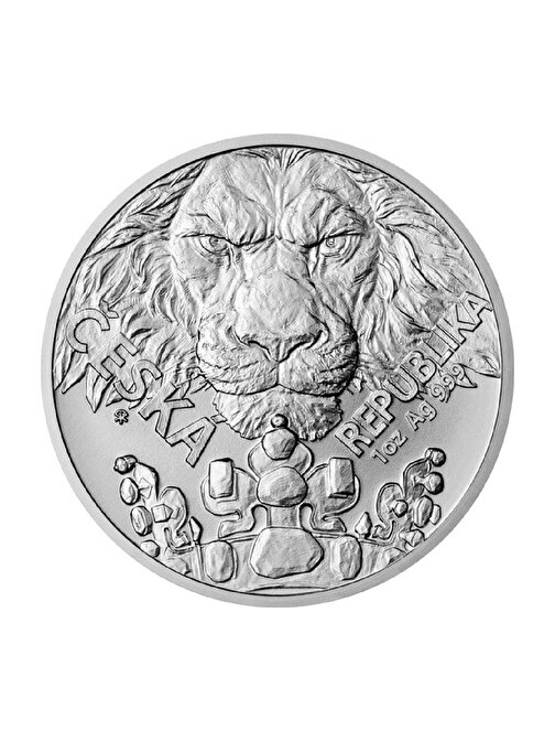 Czech Lion  2023 1 Ons 31.10 Gram Gümüş Sikke Coin (999)