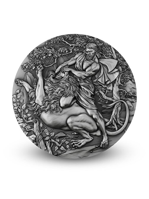 Samson 2 Ons 62.20 Gram Gümüş Sikke Coin (999)