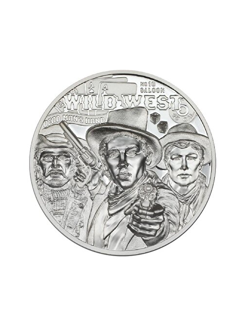 Wild West 2024 1 Ons 31.10 Gram Gümüş Sikke Coin (999.9)