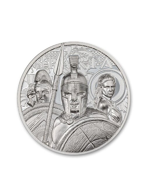Sparta Silver 2023 1 Ons 31.10 Gram Gümüş Sikke Coin (999)