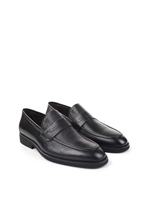 PapuçSepeti 3726 Hakiki Deri Bağcıksız Rahat Klasik Erkek Ayakkabı