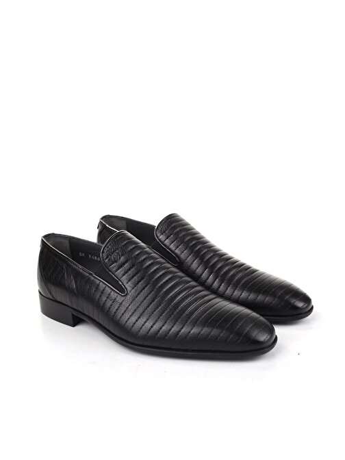 Smart 1480 Hakiki Deri Bağcıksız Klasik Erkek Ayakkabı 