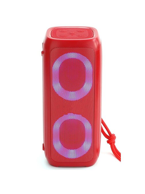 TG333 RGB Kablosuz Hoparlör - Kırmızı