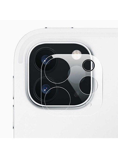 Gpack Apple iPad Pro 11 2020 12.9 inç Kamera Lens Koruyucu Cam