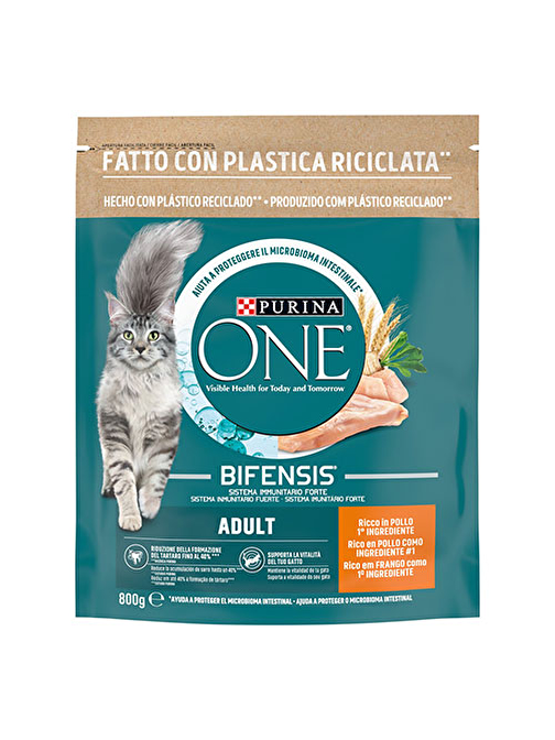 Purina One Tavuklu Yetişkin Kedi Maması 800 Gr