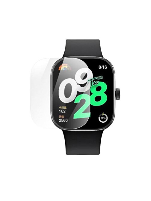 Redmi Watch 4 ile Uyumlu 9H Nano Ekran Koruyucu(2 Adet)