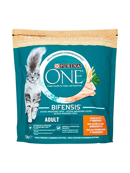 Purina One Tavuklu Yetişkin Kedi Maması 1,5 Kg