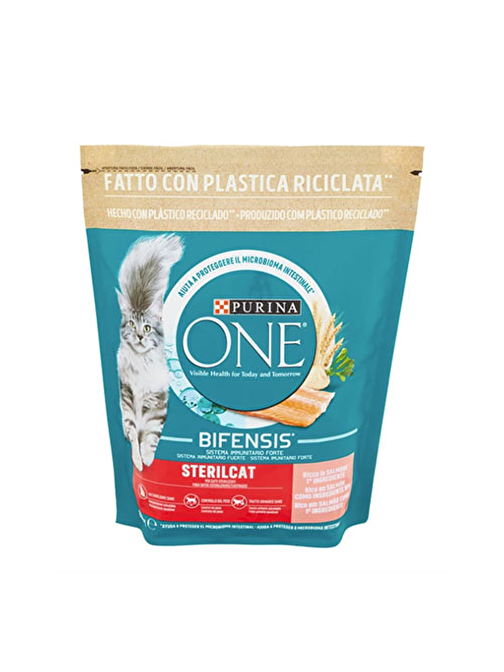 Purina One Sterilised Somonlu Kısırlaştırılmış Kedi Maması 1,5 Kg