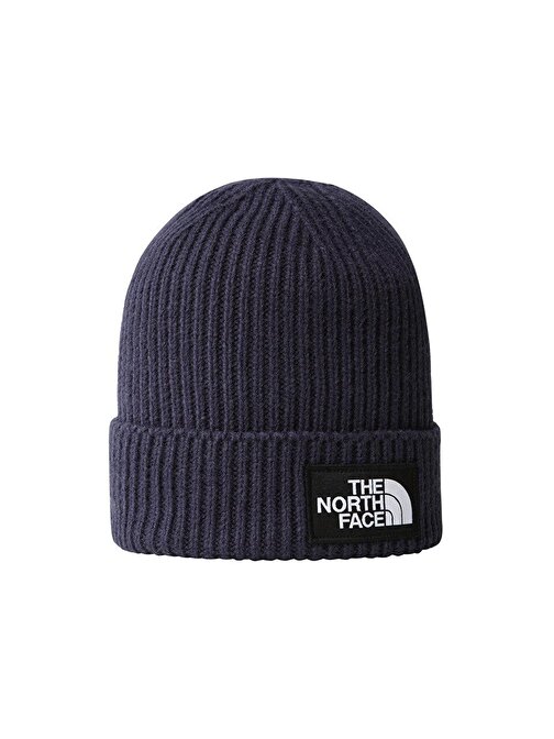 The North Face Tnf Logo Box Cuffed Beanie Bere NF0A3FJX8K21 Mor