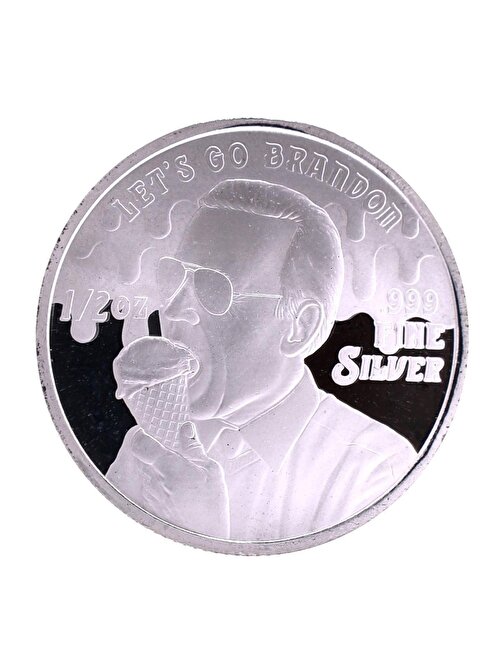 Fjb Lets Go Brandon 15,55 Gram Gümüş Sikke Coin (999.0)