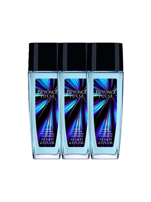Beyonce Pulse Parfüm Deodorant 75 ml x3 Adet