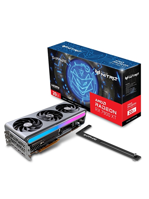 Sapphire Radeon RX7900XT Nitro+ Vapor-X 20GB GDDR6 320Bit HDMI/DP ARGB Ekran Kartı