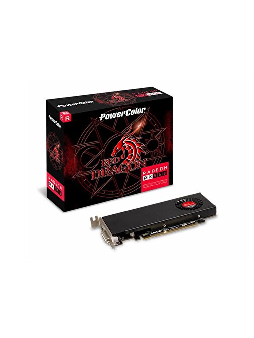 PowerColor Radeon RX550 Red Dragon 2GB GDDR5 64Bit DVI/HDMI Ekran Kartı