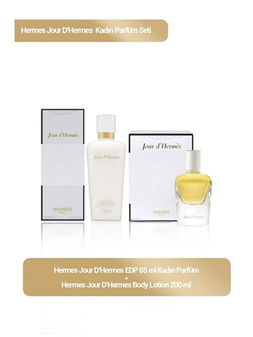 Hermes Jour D'Hermes EDP 85 ml Kadın Parfüm Seti