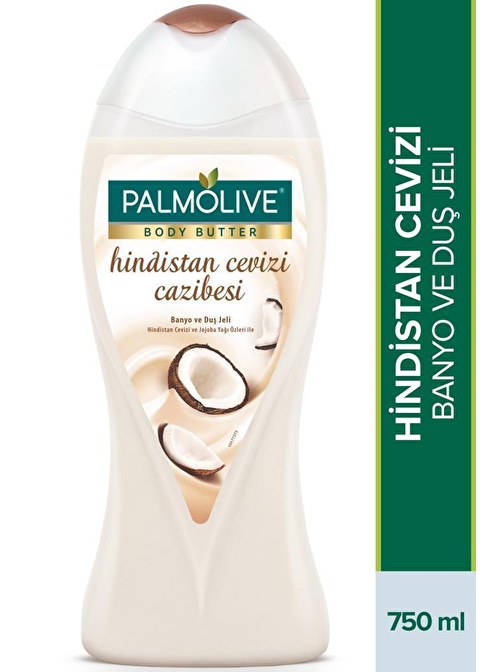 Palmolive Body Butter Hindistan Cevizi Cazibesi Banyo ve Duş Jeli 750 ml