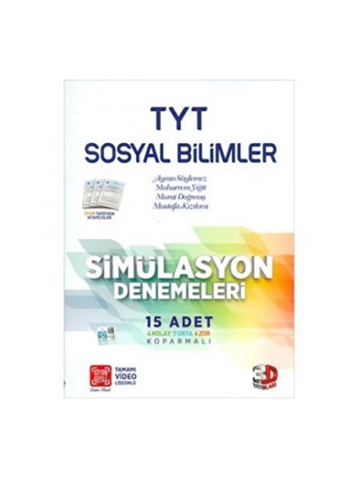 3D TYT Sosyal Bilgiler Denemeleri