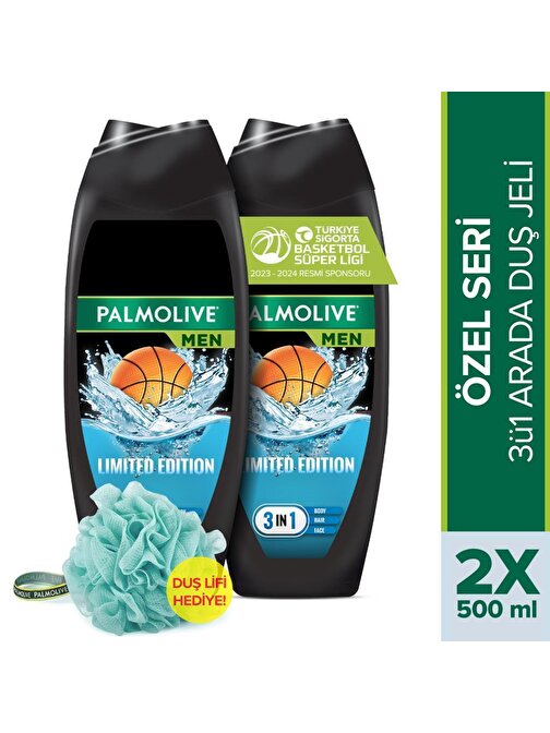Palmolive MEN TBF Limited Edition 2'li Duş Jeli