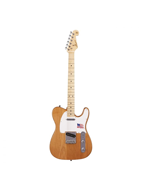 SX Telecaster Elektro Gitar (Naturel)