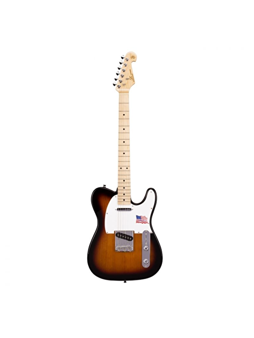 SX Telecaster Elektro Gitar (3-Tone Sunburst)