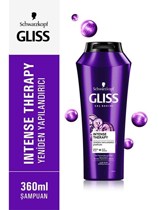 Gliss Intense Therapy Saç Bakım Şampuanı 360 ml