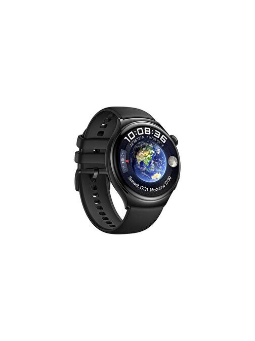 Winex Watch 4 Pro Curved Amoled Ekran Android İos HarmonyOs Uyumlu Akıllı Saat Siyah