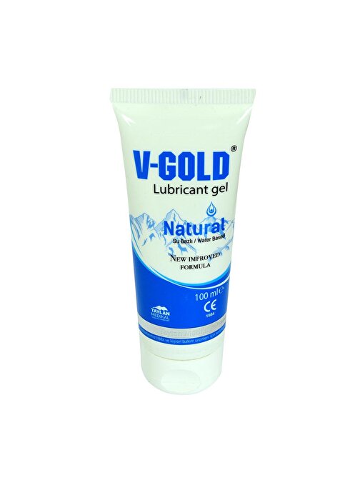 V-Gold Kayganlaştırıcı Jel Natural Su Bazlı 100 ML Lubricant Gel