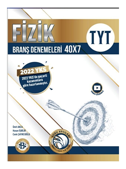 Yayınları Tyt Fizik 40 X 7 Branş Denemeleri