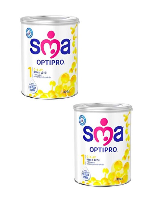 Sma Optipro 1 Probiyotik Bebek Sütü 800 G x2 Adet