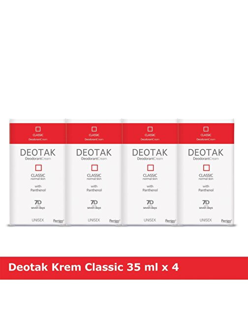 Krem Deodorant Classic x 4