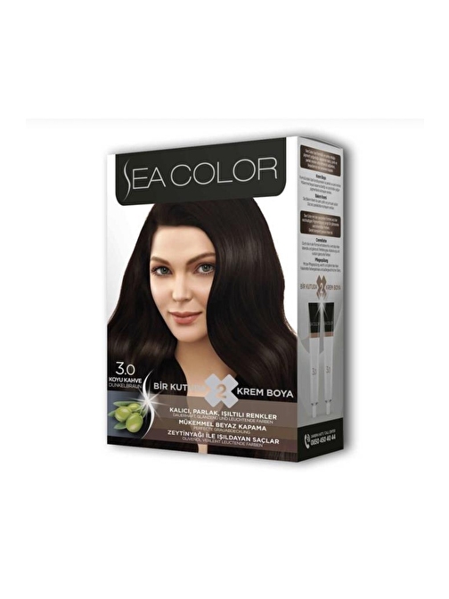 SEA COLOR 3.0 KİT BOYA KOYU KAHVE