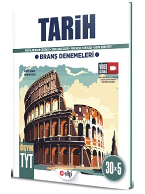 TYT Tarih Ulti Serisi 30 x 5 Branş Denemeleri Bes Yayınları