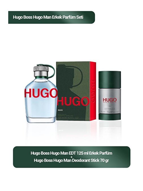 Hugo Boss Hugo Man EDT 125 ml Erkek Parfüm Seti