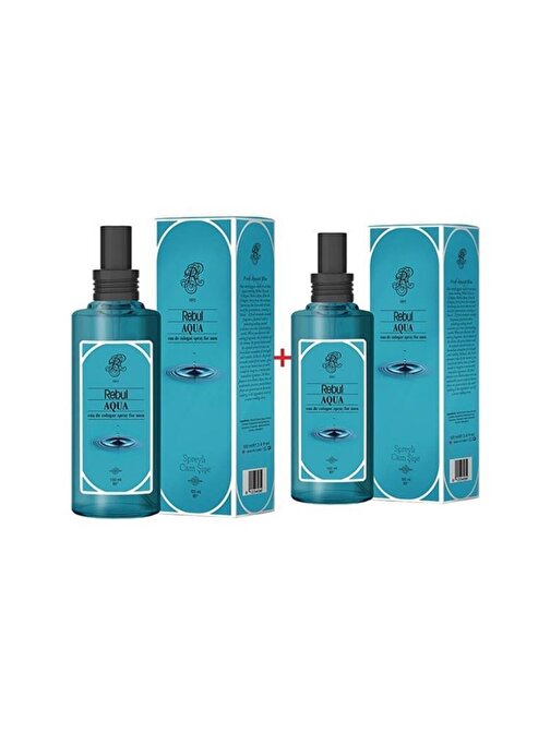 Rebul Kolonya Aqua 100 ml 2 Ad. 