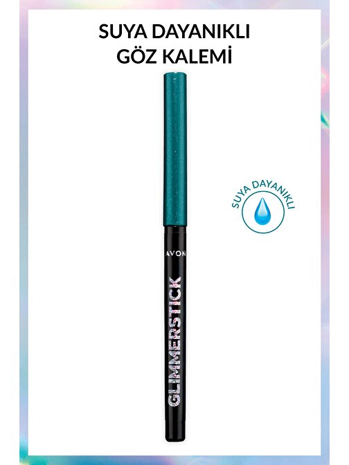 Avon Glimmersticks Pırıltılı Asansörlü Suya Dayanıklı Göz Kalemi Teal Sparkle