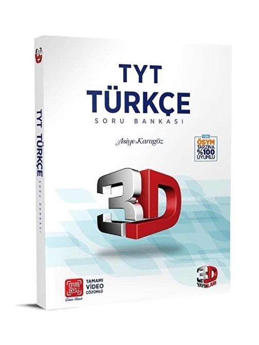 ÇözümTyt Türkçe 3d Soru Bankası 3d Yayınları